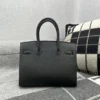 Taiwan Hermes 89 Noir Birkin 30CM Sellier Epsom Leather Silver Hardware