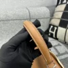 Taiwan Hermes 37 Gold Togo Leather Kelly 28CM Silver Hardware