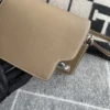 3d888e58139c1fd-jpg Hermes Boutique Evercolor Leather Roulis 19CM CK18 Etoupe Silver Hardware