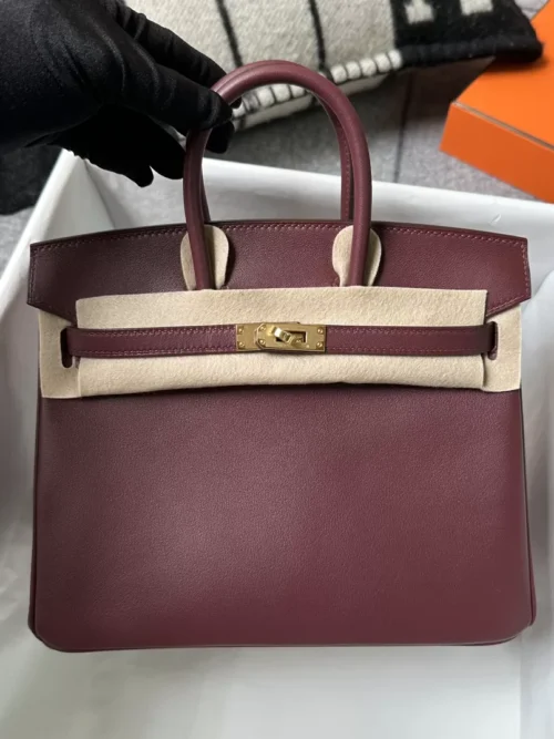Australia Sydney 57 Bordeaux Swift Leather Birkin 30CM Gold Hardware