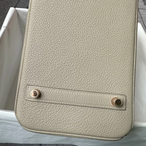 6936ed074b6ad47-jpg Canada Ottawa Hermes 81 Gris Tourterelle Togo Leather Birkin 30CM Rose Gold Hardware