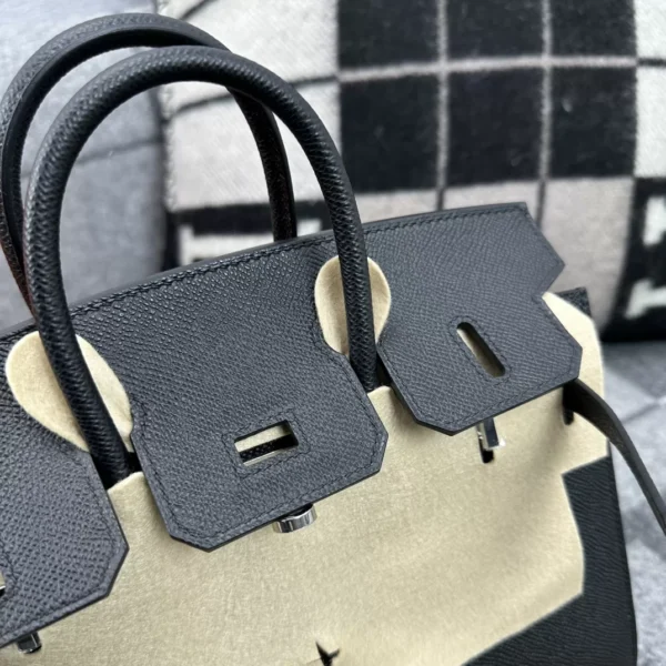 7d1990e4d8467f8-jpg Hermes Shop 89 Noir Birkin Sellier 25CM Epsom Leather Silver Hardware