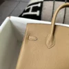 Saudi Arabia Riyadh Hermes 0M Chai Birkin 25CM Togo Leather Rose Gold Hardware