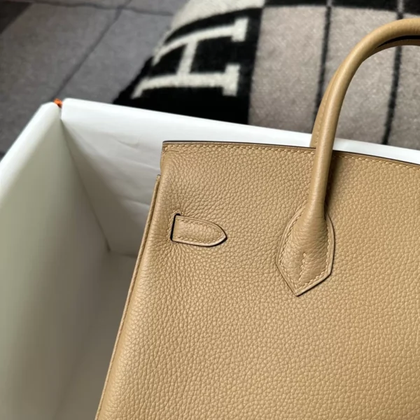 aa6727dcf69c138-jpg Saudi Arabia Riyadh Hermes 0M Chai Birkin 25CM Togo Leather Rose Gold Hardware