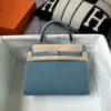 b9c114d87edfc81-jpg Hermes Boutique Epsom Kelly Sellier 25CM CK75 Blue Jean Silver Hardware