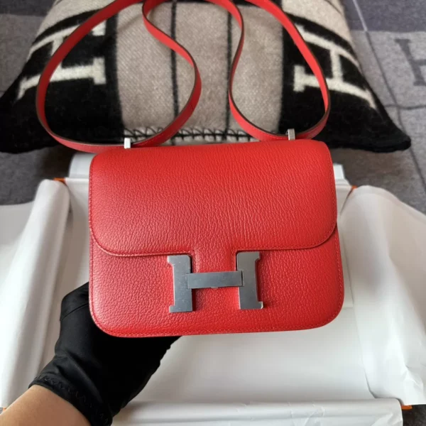 be7b2a3a3240b45-jpg Full Handmade Constance 18CM S3 Rouge De Coeur Chevre Leather Silver Hardware