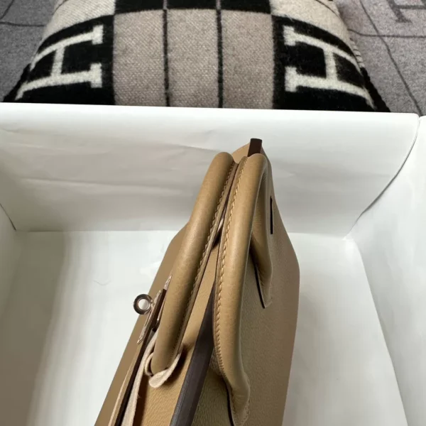 c19cafa10968eb7-jpg Saudi Arabia Riyadh Hermes 0M Chai Birkin 25CM Togo Leather Rose Gold Hardware