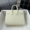 Canada Toronto Hermes Epsom Leather Birkin 25CM Sellier I2 Nata Silver Hardware
