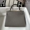 Taiwan Hermes 8F Etain Kelly 25CM Togo Leather Gold Hardware