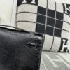 Saudi Arabia Riyadh Hermes Lizard Kelly Pochette 22CM 89 Noir Silver Hardware