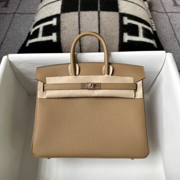 ef5391ab01b1cef-jpg-1 Saudi Arabia Riyadh Hermes 0M Chai Birkin 25CM Togo Leather Rose Gold Hardware