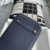 Hermes 2Z Blue Nuit Togo Leather Birkin 30CM Silver Hardware