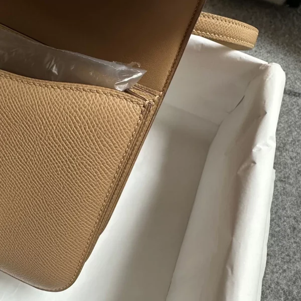 UK London Hermes Epsom Leather 0M Chai Constance 18CM Gold Hardware