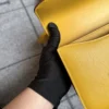 Handmade Hermes Epsom Leather Constance 18CM 9D Amber Silver Hardware