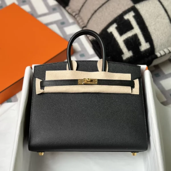 wsxc1713191871757_0-jpg-1 Handmad Hermes Birkin Sellier 25CM Epsom Leather 89 Noir Gold Hardware