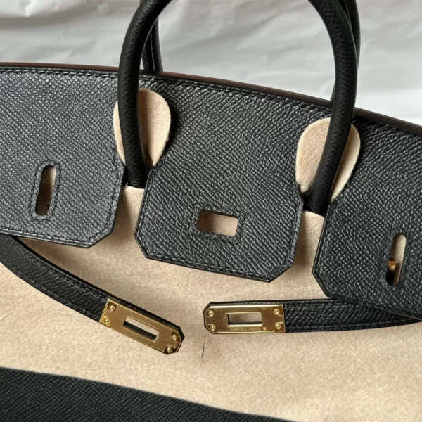 wsxc1713191871757_4-jpg Handmad Hermes Birkin Sellier 25CM Epsom Leather 89 Noir Gold Hardware