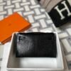 UAE Dubai Hermes Lizard Leather Kelly Pochette 22CM 89 Noir Gold Hardware