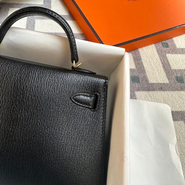 wsxc1715092392236_2 Kuwait Hermes Mini Kelly 19CM Chevre Leather 89 Noir Gold Hardware