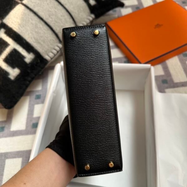wsxc1715092392236_3 Kuwait Hermes Mini Kelly 19CM Chevre Leather 89 Noir Gold Hardware