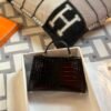 wsxc1715092977945_1 Russia Moscow Hermes Black Shiny Alligator Crocodile Mini Kelly 19 Gold Hardware