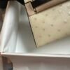 Britain Hermes Ostrich Mini Kelly 19CM Parchemin / Black Gold Hardware