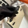 Britain Hermes Ostrich Mini Kelly 19CM Parchemin / Black Gold Hardware