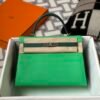 wsxc1715179702449_0-1 Special Order Hermes Togo Kelly 32CM Retourne Vert Comics / Malachite Silver Hardware
