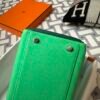 wsxc1715179702449_3 Special Order Hermes Togo Kelly 32CM Retourne Vert Comics / Malachite Silver Hardware
