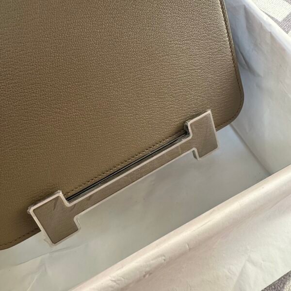 wsxc1715352238763_1 Canada Toronto Hermes 18 Etoupe Chevre Leather Geta 20CM Silver Hardware