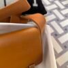 wsxc1715352247924_3 Hermes Boutique Chevre Leather Geta 20CM 93 Orange Gold Hardware