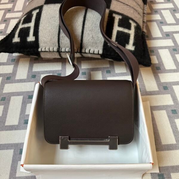 wsxc1715352266274_0 Hermes Bag Images Chevre Leather 0G Rouge Sellier Geta 20CM Silver Hardware