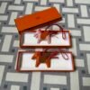 Hermes Bag Charms Rodeo Pegase PM Agneau Leather 1Q Rose Confetti & S5 Rouge Tomato