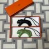 Hermes Tiger Charms Agneau Leather 89 Noir & 3I Criquet