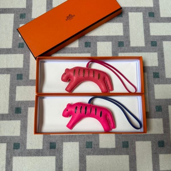 Multi-color Hermes Bag Tiger Hangings Pendants
