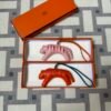 Hermes Tiger Bag Charms Milo Lambskin 3Q Rose Sakura & Q5 Rouge Casaque