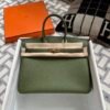 Indonesia Jakarta Hermes Birkin 35 Togo Leather V6 Canopee Gold Hardware