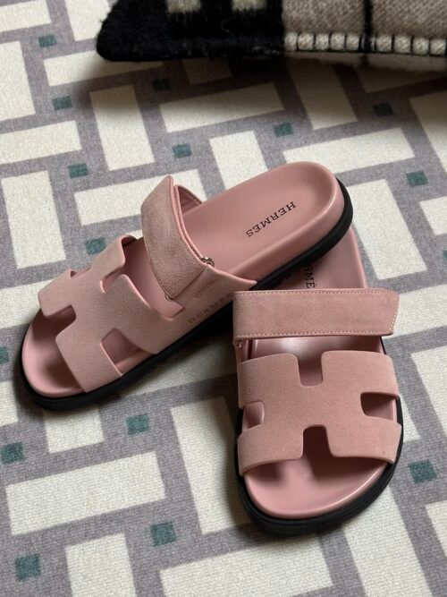 Indonesia Jakarta Hermes Shoes Chypre Sandals 94 Terre Cuite