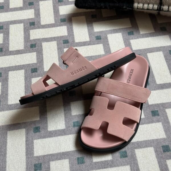 Indonesia Jakarta Hermes Shoes Chypre Sandals 94 Terre Cuite