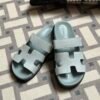 wsxc1716312347476_0-1 Hermes Shoes Price Chypre Sandals Epsom Leather U2 Blue Zephyr