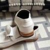 wsxc1716314861166_4 Hermes Destin Moccasins Calf Leather Loafer Shoes in White Silver Hardware