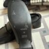 Hermes Infine50 Women’s Sandals Middle-Heel Shoes in Black Size34-41