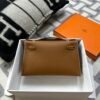 Vietnam Hermes Kelly Pochette 22cm CK37 Gold Swift Leather Gold Hardware