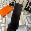 Hermes Kelly Pochette 22CM So Black Box Leather 89 Noir Black Hardware