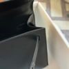 Hermes Kelly Pochette 22CM So Black Box Leather 89 Noir Black Hardware