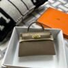 wsxc1718201985767_0 Thailand Hermes Epsom Leather Mini Kelly 19CM 18 Etoupe Gold Hardware