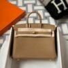 Hermes Bag Price Birkin 25CM 0M Chai Togo Leather Gold Hardware