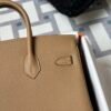Hermes Bag Price Birkin 25CM 0M Chai Togo Leather Gold Hardware