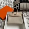 Hermes Bag Price Birkin 25CM Togo Leather 8L Beton Silver Hardware