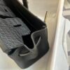 Hong Kong Hermes Birkin Touch 25CM 89 Noir Matte Crocodile / Togo Gold Hardware