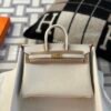 wsxc1720100951997_0 USA Washington Hermes Birkin 25CM Togo Leather 0T Mushroom Gold Hardware